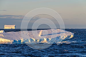 Sunset over the Weddell Sea