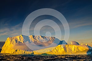 Sunset over the Weddell Sea