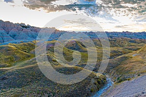 Sunset Over The Western Peaks of Conata Basin