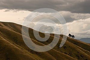 Sunset over Wither Hills