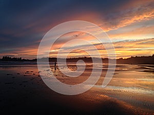 Sunset in Pacific Rim National Park