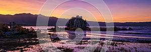 Sunset Panorama at Mono Lake, Lee Vining, California