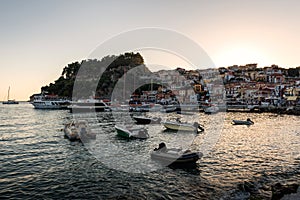 Sunset at Parga, Greece