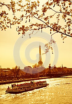 Sunset in Paris