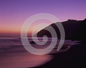 Sunset at Pfeiffer Beach