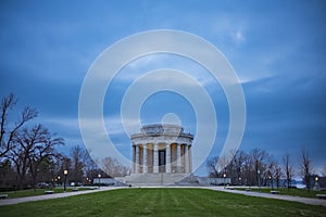 Sunset photo of George Rogers Clark National Historical Park in Vincennes, Indiana, USA