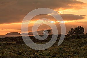 Sunset on Pico Island, Azores