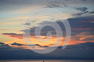 Sunset at the pier