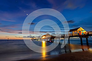 Sunset at Pier 60 in Clearwater Florida