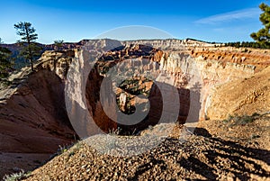 Sunset point ampitheatre at dawn in Bryce National Park