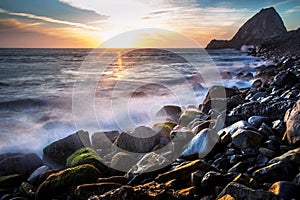 Sunset at Point Mugu