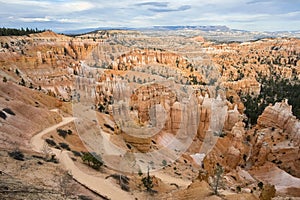 Sunset Point overlook at Bryce Canyon National Park photo