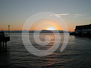 Sunset on Puget Sound