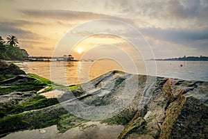 Sunset of Pulau Ubin, Singapore