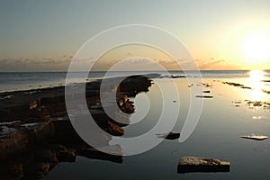 Sunset at Purbeck Bay