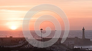 Sunset in Rabat