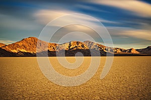 Sunset at Racetrack Playa in Death Valley National Park