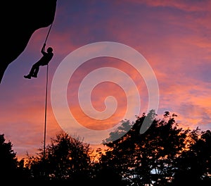 Sunset Rappel