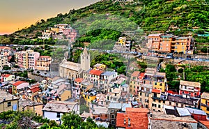 Sunset at Riomaggiore - Cinque Terre, Italy