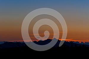 Sunset on Rocce sarde