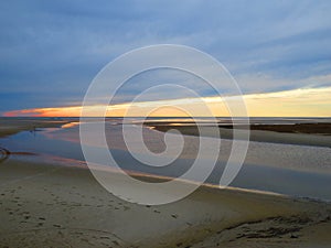 Sunset at Rock Harbor