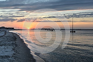 Sunset from the Rockaways, Queens, NY