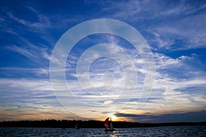 Sunset Sailing