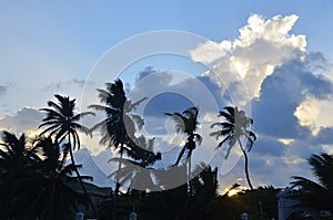 Sunset in San Pedro, Belize