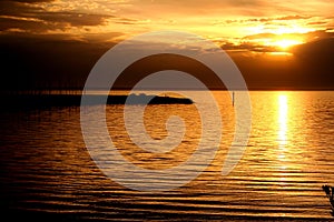 Sunset at Sandringham Bay