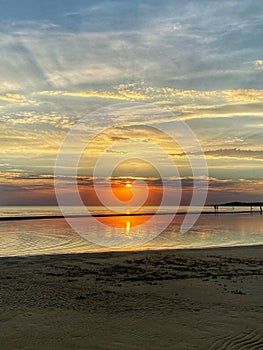 Sunset in Santa Ana Colonia Uruguay