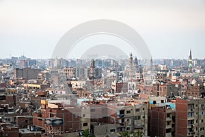 sunset scenery at Cairo Egypt