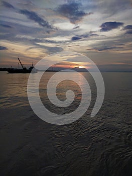 Sunset selat panjang