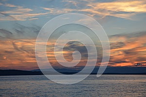 Sunset Selce Croatia