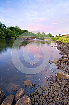 Sunset on the Shannon