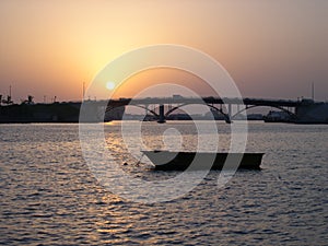 Sunset at Sharjah Corniche