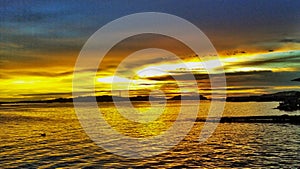 Sunset this sibolga nauli