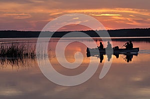 Sunset silhouettes