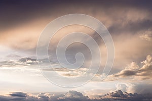 Sunset sky background