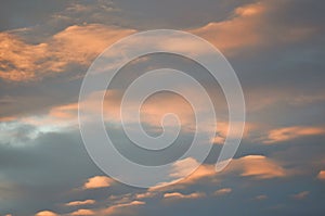 Sunset Sky Background