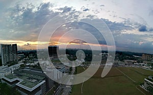 Sunset sky over Toa Payoh West