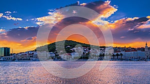 Sunset of Split, Croatia