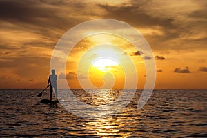 Sunset Stand Up Paddle