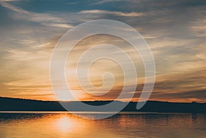 Sunset on Staryi Saltiv