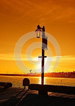 Sunset at Stearns Wharf