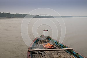 Sunset in Sundarbans national park in Bangladesh