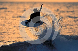 Sunset Surfer 1 photo