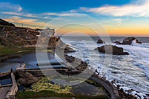 Sutro Baths Sunset