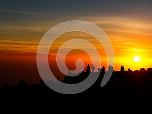 Sunset at Table Mountain, Cape Town