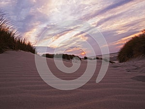 Sunset on Terschelling photo