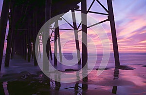 Sunset Under the Pier